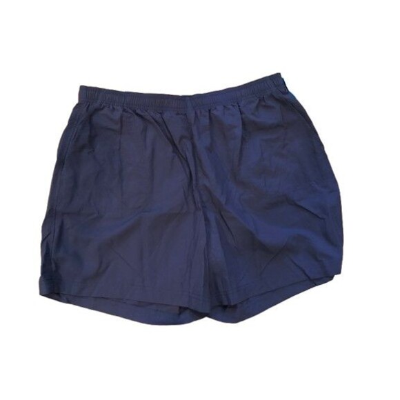 Women's 1X Shorts Columbia Navy Sandy River Nylon w/ Zip Pocket & Drawstring NWT - Picture 1 of 2